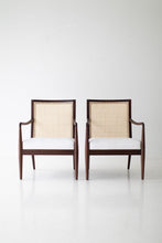 Load image into Gallery viewer, Lawrence Peabody Modern Cane Back Armchairs for Craft Associates - 2003P
