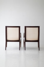 Load image into Gallery viewer, Lawrence Peabody Modern Cane Back Armchairs for Craft Associates - 2003P
