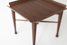 Load image into Gallery viewer, Lawrence Peabody Walnut Side Table - 2007 - Craft Associates Furniture
