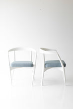 Load image into Gallery viewer, Lawrence-Peabody-White-Dining-Chairs-02
