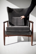 Load image into Gallery viewer, Lawrence Peabody Wing Chair for Craft Associates - 2012P
