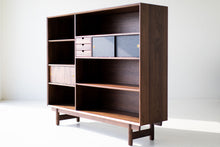 Load image into Gallery viewer, Modern Bookcase Cabinet : The Peabody Collection
