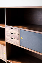 Load image into Gallery viewer, Modern Bookcase Cabinet : The Peabody Collection
