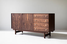 Load image into Gallery viewer, Modern Walnut Credenza : The Peabody Collection
