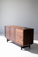 Load image into Gallery viewer, Modern Walnut Credenza : The Peabody Collection
