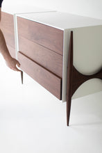 Load image into Gallery viewer, Modern Walnut Dresser - 2004 - Craft Associates Furniture
