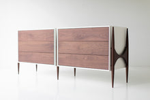 Load image into Gallery viewer, Modern Walnut Dresser - 2004 - Craft Associates Furniture
